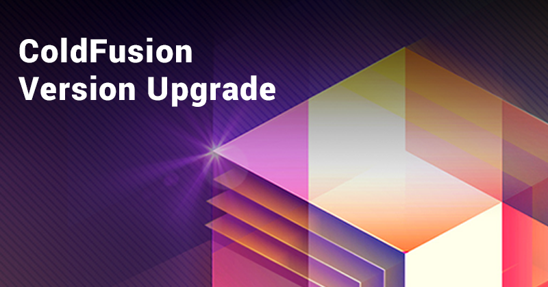 ColdFusion-Version-Upgrade